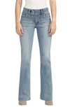 SILVER JEANS CO. BE LOW LOW RISE FLARE JEANS
