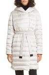 MAX MARA NOVEF HOODED QUILTED DOWN COAT