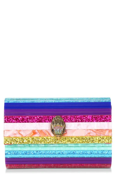 Kurt Geiger Party Eagle Clutch In Multicolour