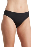 Dkny Women's Sheer Bikini Underwear Dk8945 In Black