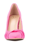 New York And Company Women's Monique- Knotted Pointy High Heels Pumps In Pink