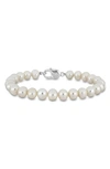 Delmar Cultured Freshwater Pearl Bracelet In Pearl