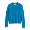 CHINTI & PARKER WOOL-CASHMERE CROPPED SWEATER