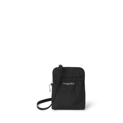 Baggallini Women's Rfid Bryant Mini Pouch Crossbody Bag In Black