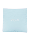 BALMAIN TWO-TONE COTTON BLANKET