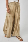 Free People In Paradise Wide Leg Pants In Multi