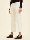 Fifteen Twenty High Waist Crop Wide Leg Pants In White