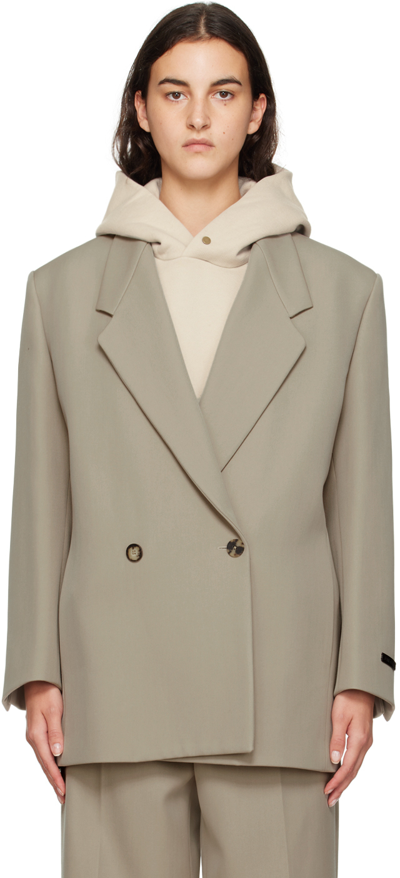 Fear Of God Eternal Blazer Jacket In Gray