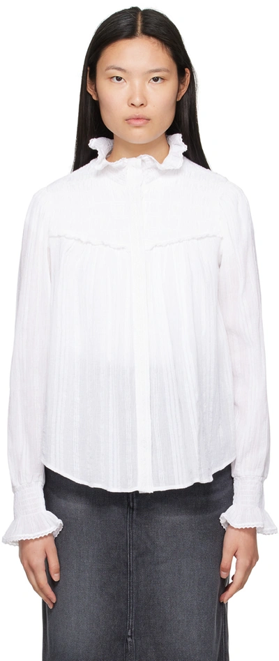 Isabel Marant Étoile Leonard Blouse In White