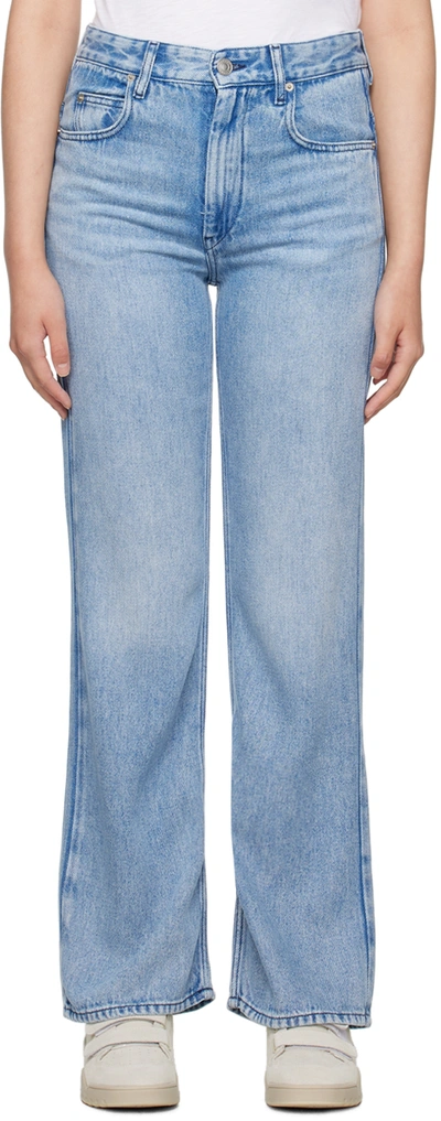 Isabel Marant Étoile Belvira Trousers In Blue