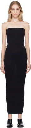 WOLFORD BLACK FATAL MAXI DRESS