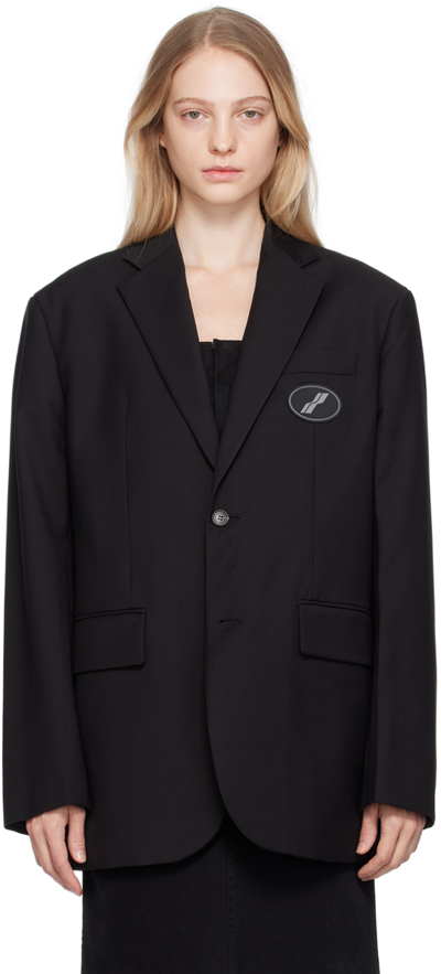 We11 Done Black Oversized Blazer