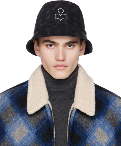 Isabel Marant Black Haley Bucket Hat
