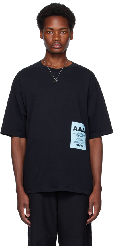 AMBUSH BLACK PASS T-SHIRT