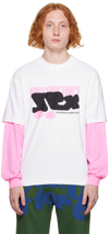 VIDEO STORE APPAREL WHITE 'DAYDREAMS' LONG SLEEVE T-SHIRT