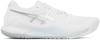 ASICS WHITE & SILVER GEL-RESOLUTION 9 SNEAKERS