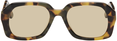 Velvet Canyon Tortoiseshell 'le Classique' Sunglasses In Honey Tort