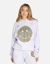 Lauren Moshi Trina Diamond Happyface In Light Purple