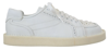 Dolce & Gabbana White Leather Low Top Oxford Sneakers Casual Shoes In White