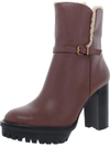 VINCE CAMUTO EGRETALA WOMENS LEATHER LUGGED SOLE ANKLE BOOTS