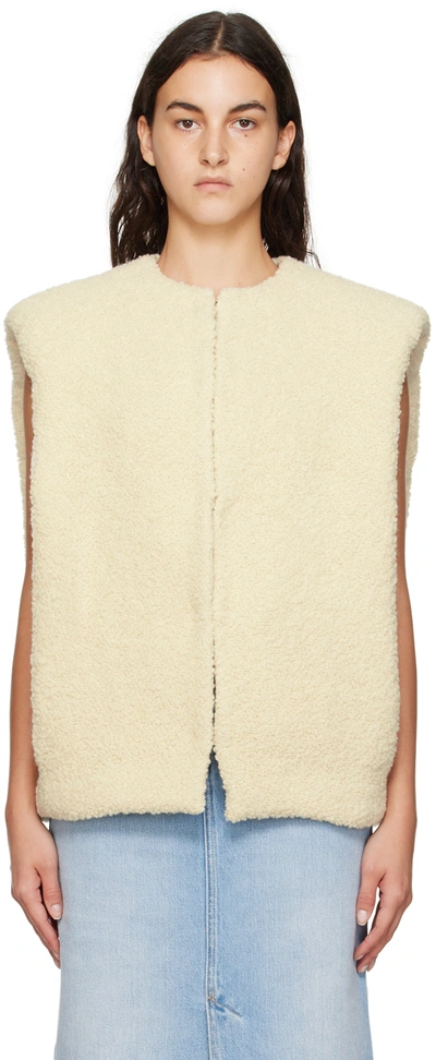 Isabel Marant Off-white Gwendalia Vest In 23ec Ecru