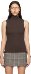 Rag & Bone Brown Irina Turtleneck In Brown