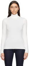 Rag & Bone White Luca Turtleneck In White