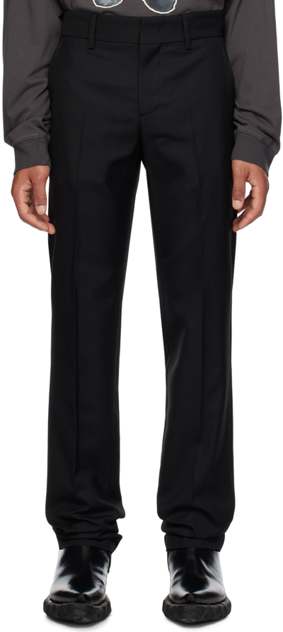 We11 Done Black Four-pocket Trousers