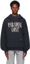 Alchemist Black 'paradise Lost' Hoodie In Faded Black