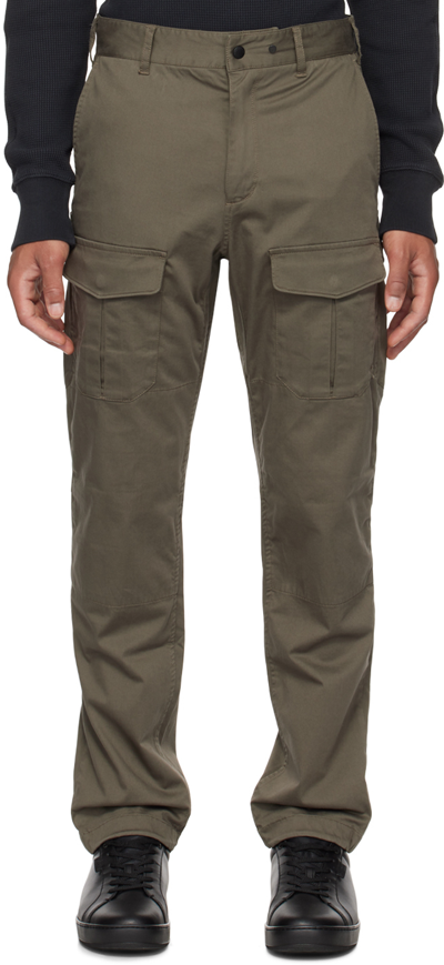 Rag & Bone Khaki Flynt Cargo Trousers In Army