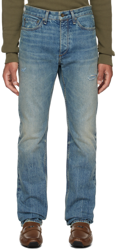 Rag & Bone Blue Fit 4 Jeans In Greenwich