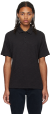 RAG & BONE BLACK FLAME POLO