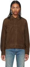 RAG & BONE BROWN OWEN LEATHER JACKET