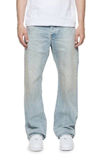 Purple Brand Relaxed Fit Straight Leg Jeans In Lt Indigo