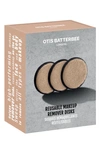 Otis Batterbee Set Of 3 Makeup Remover Disks In Beige