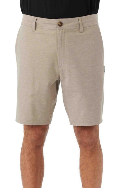 O'NEILL RESERVE LIGHT CHECK WATER REPELLENT BERMUDA SHORTS