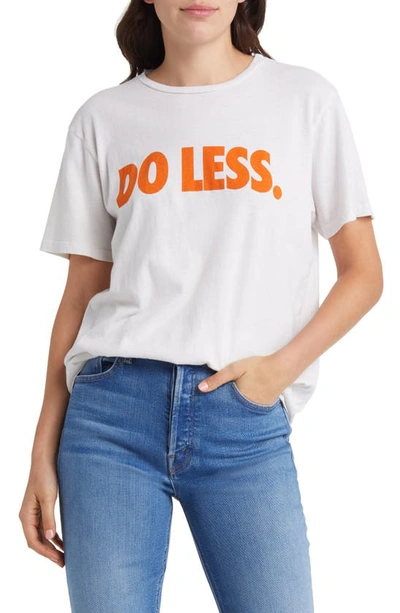 Mother The Rowdy Crewneck Tee In Do Less