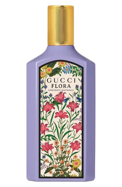 Gucci Flora Gorgeous Magnolia Eau De Parfum Travel Spray 0.33 oz / 10 ml Eau De Parfum