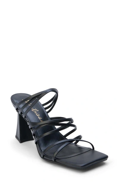 Matisse Rooney Strappy Slide Sandal In Black