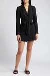 TOPSHOP LONG SLEEVE BLAZER MINIDRESS