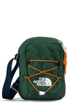 The North Face Jester Crossbody In Pine Needle/navy/ Power Orange