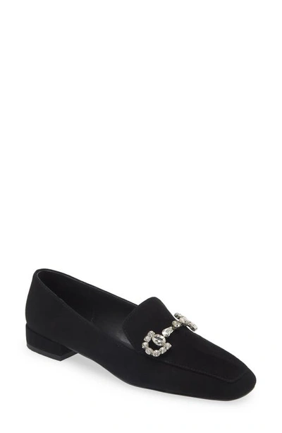 Koko + Palenki Believe Loafer In Black Suede