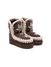 MOU STAR-EMBELLISHED SUEDE BOOTS