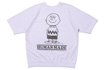 Pre-owned Human Made Peanuts S/s Sweatshirt Purple