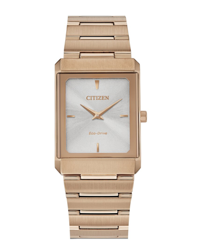 Citizen Unisex 25mm Solar Watch In Gold