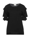 Toy G. Woman T-shirt Black Size M Cotton