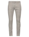 Dondup Man Pants Khaki Size 38 Cotton, Lyocell, Elastane In Beige