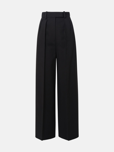 Khaite Black Cotton Pants