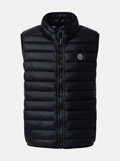 Stone Island Gilet In Navy