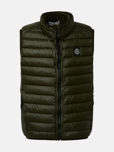 Stone Island Gilet In Green